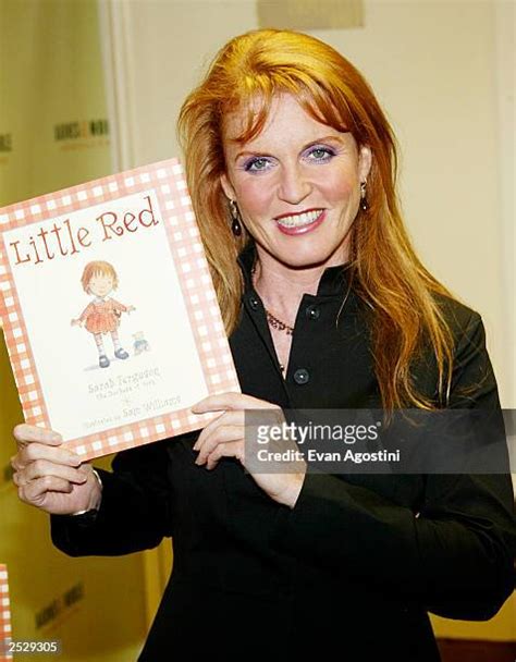 Sarah Ferguson Promotes Her New Book Little Red Photos And Premium High Res Pictures Getty Images