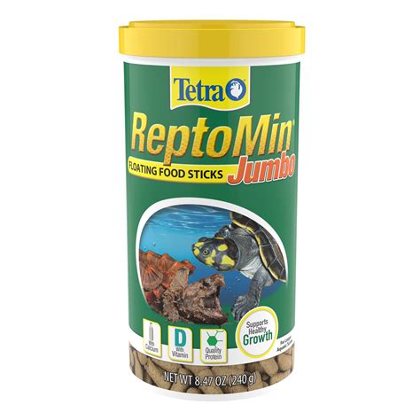 Tetra Reptomin Jumbo Floating Soft Stick Food Formulated For Larger