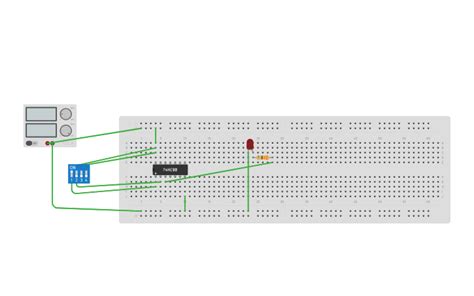 Circuit Design Nand Gate Tinkercad