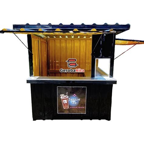 Jual Booth Container Lengkap Dengan Alas Dan Kaca Menu Shopee Indonesia