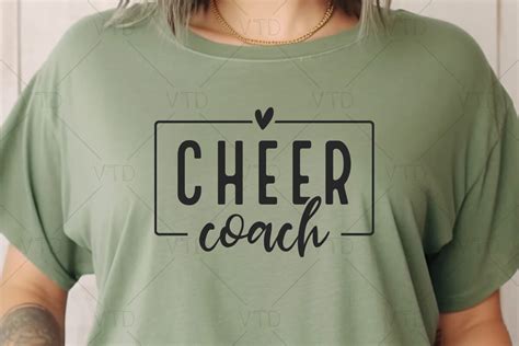 Cheer Coach Svg Cheerleader Coach Png Graphic By Designtorch