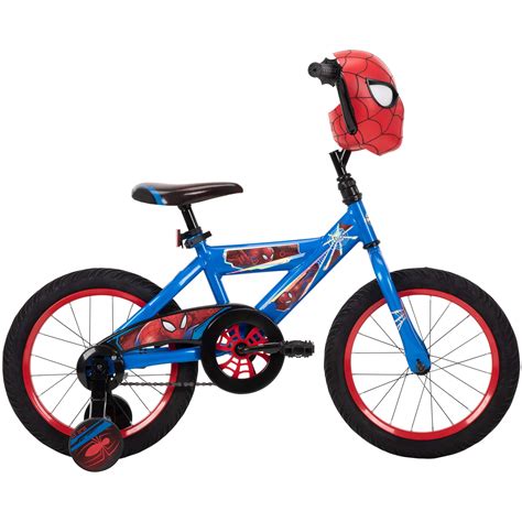 "Huffy 16"" Spider-Man Bicycle with Training Wheels for Boys ...