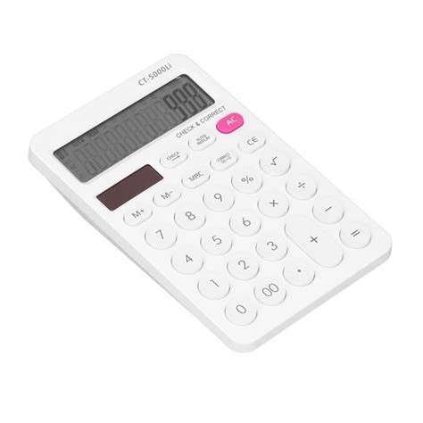 Duokon Calculatrice Portable Calculatrice De Bureau Calculatrice