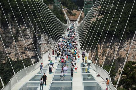 China Is Home To World’s Highest And Longest Glass Bottomed Bridge