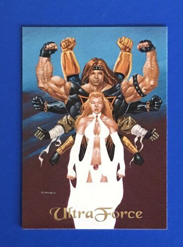 Skybox Master Series Ultraverse Ultraforce Card Malibu Comics