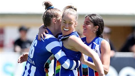 Aflw North Melbourne Vs Port Adelaide Power Match Highlights Round 8