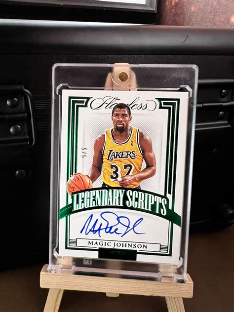 Panini Flawless Magic Johnson