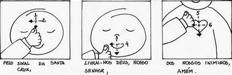 Sinal Da Cruz Desenho - Turma do Crisma: O significado do Sinal da Cruz