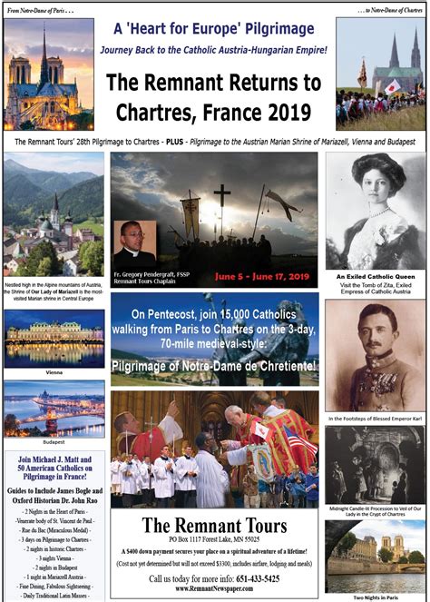 The Remnant Newspaper The Remnant Returns To Chartres France In 2019