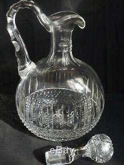 Ancien Broc A Decanter Cristal St Louis Tommy Carafe No Baccarat Daum