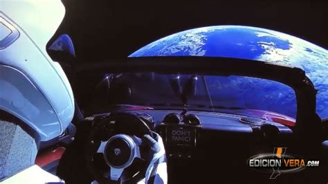 El Tesla Roadster De Elon Musk Que Ya Circula Por La Gran Autopista Del