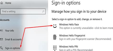 Fix: Camera Is Not Compatible With Windows Hello Face - Technipages