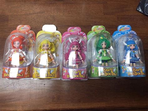 Glitter Force Smile Precure 5 Figure Doll Set Cure Happy Beauty Sunny