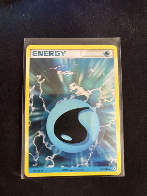 Pokémon TCG Water Energy EX Holon Phantoms 107 110 Holo Holo Rare eBay