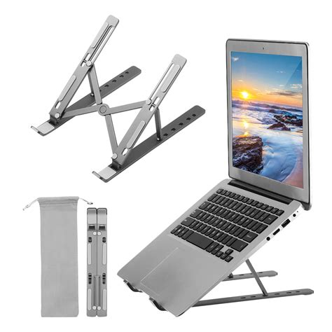 Laptop Stand Adjustable Portable Computer Riser Tablet Elevator For