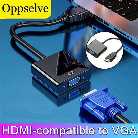 P Hdmi Kompatybilny Z Adapter Vga Hdmi Kompatybilny Konwerter Audio