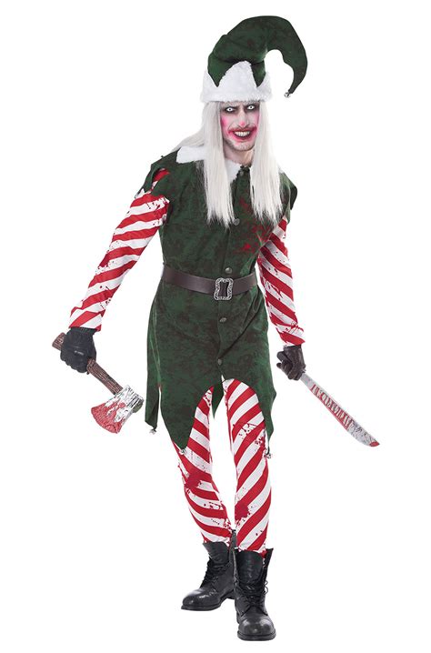 Nightmare On Elf Street Scary Christmas Adult Costume EBay