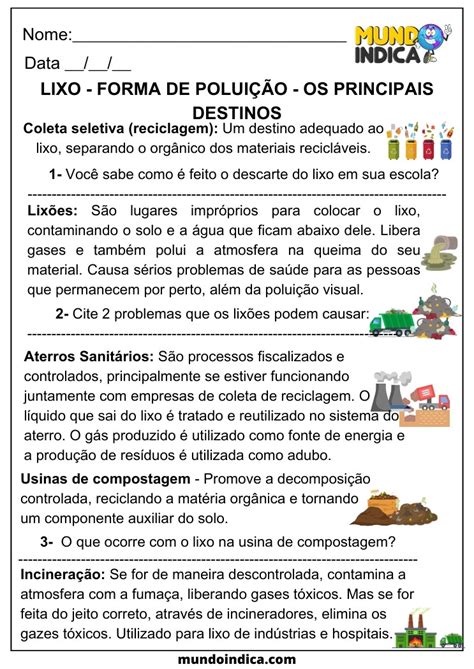 20 Atividades de Geografia para o 5 ano do Ensino Fundamental