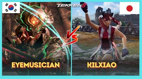 T Eyemusician Yoshimitsu Vs Kilxiao Xiaoyu Tekken Youtube