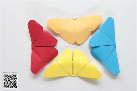 Atwy Motyl Origami Krok Po Kroku Origami Dla Dzieci