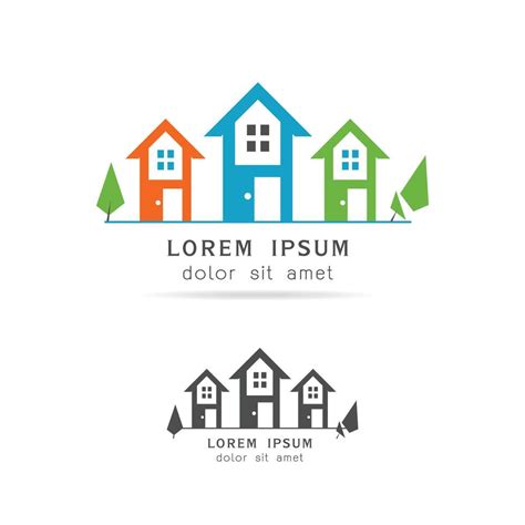 Home Logo Vector Illustration 16889570 Vector Art At Vecteezy