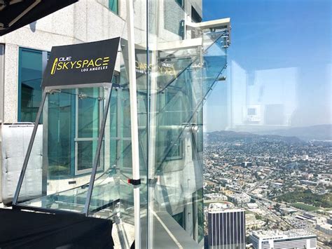 Take A Ride Down The Oue Skyspace La Skyslide California Travel