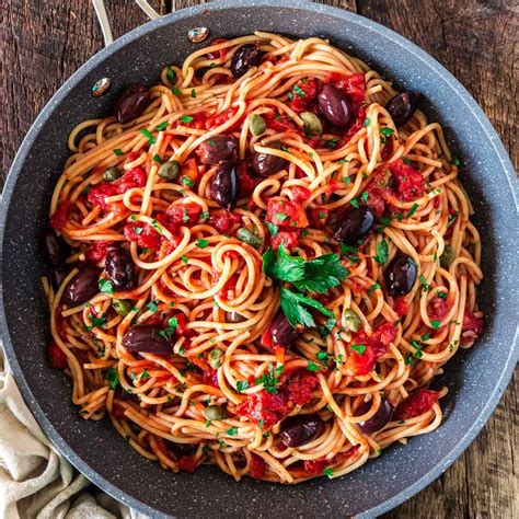 Spaghetti Alla Puttanesca Is An Italian Classic And A Specialty Of The