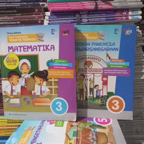 Jual Buku Bekas Buku Pendamping Tematik Terpadu Ppkn Matematika Bindo