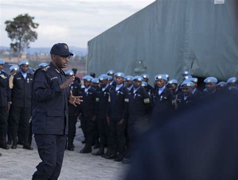 Peacekeeping Rwanda Rotates Formed Police Unit Three In Central