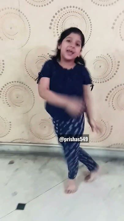 Sanak Dance Cover By Prisha Dance Cute Shortvideo Youtube