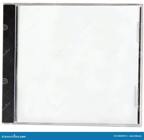 Blank CD Cover. Stock Images - Image: 3400594