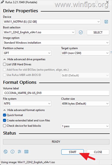 Use Rufus To Create A Windows 11 Install Disk That Bypasses Tpm Secure