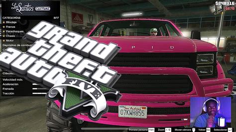 GTA V TUNEANDO LA CAMIONETA ELEGIDA POR UN SUSCRIPTOR TERMINAL MAL