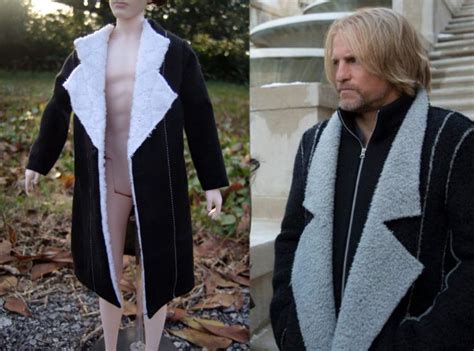 Haymitch Abernathy Coat Costume for 12" Ken Dolls