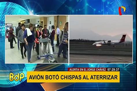 Aeropuerto Jorge Chávez se reanudan operaciones tras aterrizaje