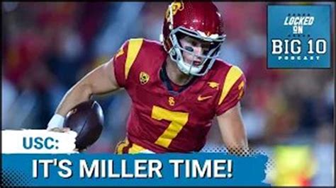 Usc Football Coach Lincoln Riley Says Qb Miller Moss Lights Out