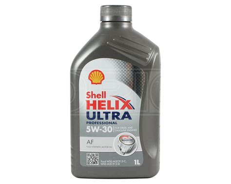 Buy Shell Helix Ultra Professional Af Sae W L Car Motor Engine Oil