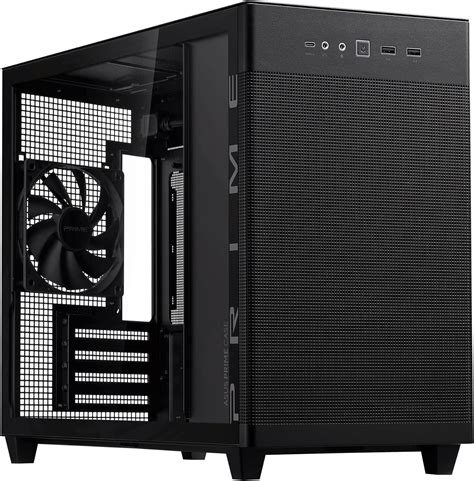 ASUS Prime AP201 MicroATX Gehäuse schwarz: Amazon.de: Computer & Zubehör
