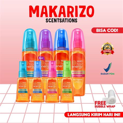 Jual Makarizo Hair Fragrance Spray Semprot Energy Scentsations