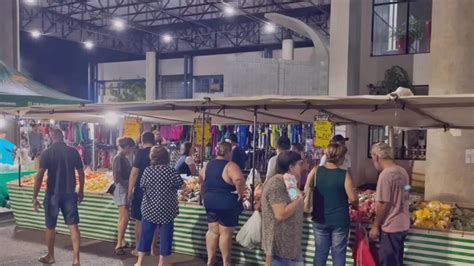 Feira Livre Noturna reúne 40 feirantes no Parque Cidade