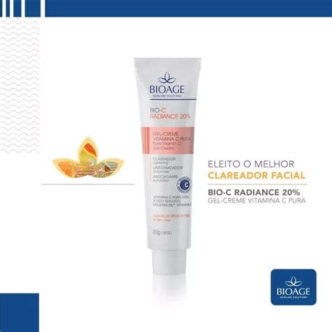 Vitamina C Radiance Creme Clareador Facial Bioage G Venda Em