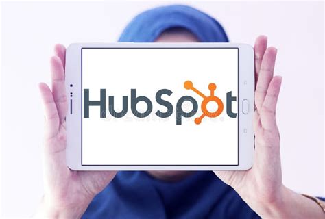 Hubspot Company Logo Editorial Photography Image Of Computer 100952627