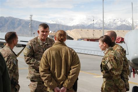 Usafe Afafrica Commander Visit Bagram Airfield U S Air Forces