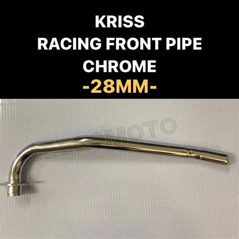 Racing Modenas Kriss110 Racing 28mm Exhaust Neck Kriss 1 Front Pipe Manifold With Bracket