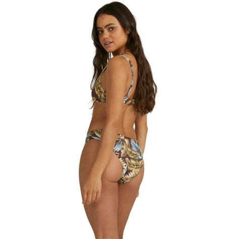 Billabong Slow Daze Bondi Bikini Bottoms Brown Southern Man