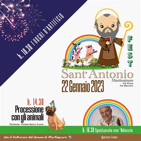 Martinsicuro Torna La Tradizionale Festa Di Sant Antonio Abruzzo