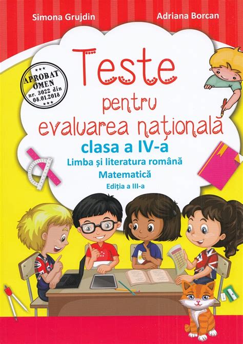 Teste Pentru Evaluare Nationala Clasa Pdf Autor Simona Grujdin