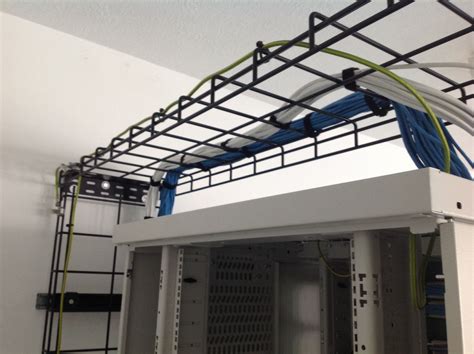 Panduit Wyr Grid Overhead Cable Management Used For Top Entry Cable