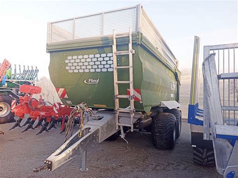 Fliegl Tmk Fox Muldenkipper Certificat De Type Landwirt