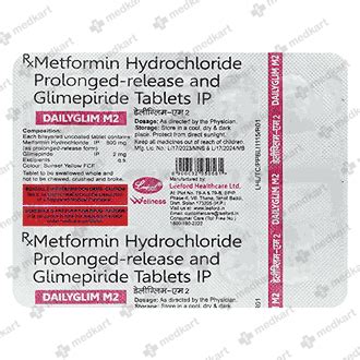 Glimp M Sr Tablet S Price Composition Generic Alternatives